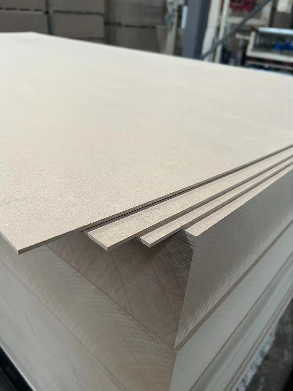 1830X2440X3MM सादा एमडीएफ रॉ एमडीएफ